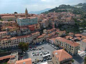 A general view of Ventimiglia or a view of the city taken from Az apartmant