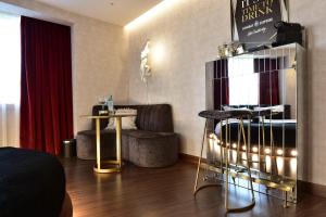 Posezení v ubytování Maxime Boutique Hotel Avenida da Liberdade