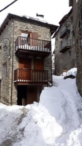 Casa Garrabet през зимата
