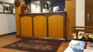 Vstupní hala nebo recepce v ubytování Hotel Aragüells