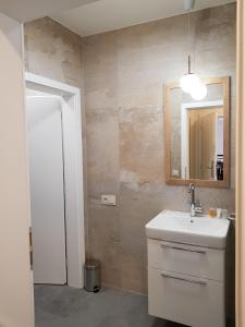 Koupelna v ubytování hotel Chmelnice