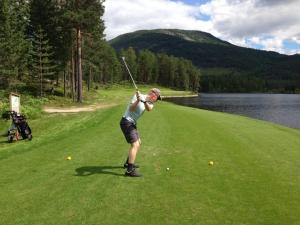 Golf v chaty nebo okolí