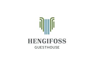 a logo for a guest house at Hengifoss Guesthouse in Valþjófsstaður