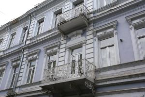 Budova, kde se aparthotel nachází
