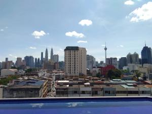 Nespecifikovaný výhled na destinaci Kuala Lumpur nebo výhled na město při pohledu z hotelu