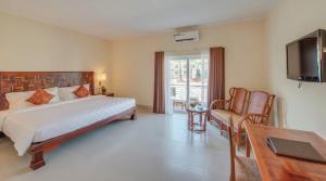 TV a/nebo společenská místnost v ubytování Sokha Palace Siem Reap Hotel