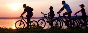 Jazda na bicykli v okolí ubytovania Camping Arcobaleno