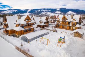 Obiekt Apartamenty Sun & Snow Resorts Lipki Park z sauną zimą