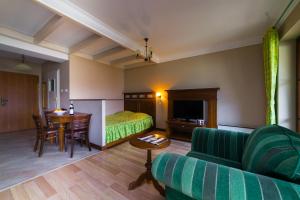 Część wypoczynkowa w obiekcie Apartamenty Portowe