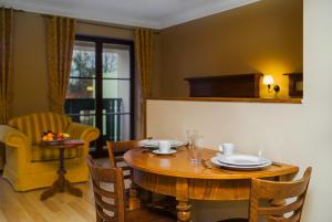Część wypoczynkowa w obiekcie Apartamenty Portowe