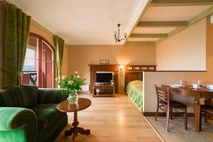 Część wypoczynkowa w obiekcie Apartamenty Portowe