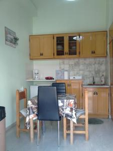 Η κουζίνα ή μικρή κουζίνα στο Vasiliki's Apartment