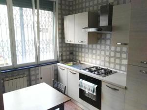 A kitchen or kitchenette at Fornaro Apartments