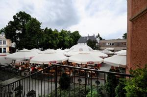 Budynek, w którym mieści się apartament