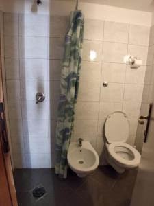 Koupelna v ubytování Cressy