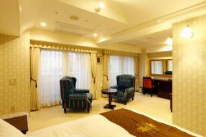 Posezení v ubytování Hotel Konigs-Krone Kobe