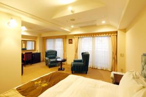 Posezení v ubytování Hotel Konigs-Krone Kobe
