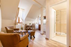 Kúpeľňa v ubytovaní Apartments Menuet