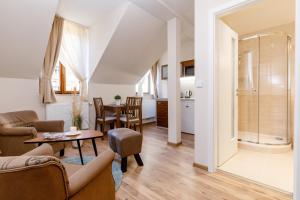 Kuchyňa alebo kuchynka v ubytovaní Apartments Menuet