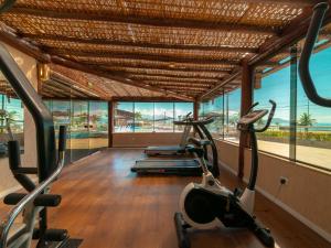 Fitnesa centrs un/vai fitnesa iespējas naktsmītnē Hotel Costa Norte Massaguaçu