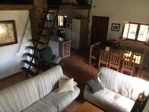 A seating area at Casa Rural Los Cascajales