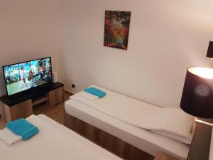 Μια τηλεόραση ή/και κέντρο ψυχαγωγίας στο Apartman Simić 2