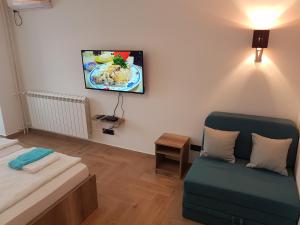 Μια τηλεόραση ή/και κέντρο ψυχαγωγίας στο Apartman Simić 2
