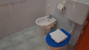 Kúpeľňa v ubytovaní Locanda Dalla Compagnia