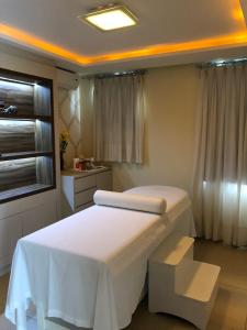 Katil atau katil-katil dalam bilik di Hotel Recanto Do Rouxinol +21 gambar