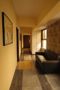 Posezení v ubytování Jyoti Dwelling Hotel