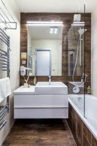 Koupelna v ubytování HOTEL PECR DEEP