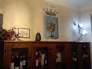 Nápoje v ubytování albergo ristorante coppa