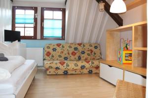Χώρος καθιστικού στο Ferienhaus Altstadt