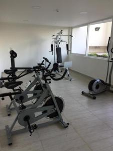 Фитнес-центр и/или тренажеры в Edificio Velas de Montemar