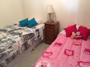 Кровать или кровати в номере Edificio Velas de Montemar