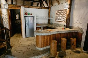 Kuchyň nebo kuchyňský kout v ubytování Natura Cabana Boutique Hotel & SPA by Mint