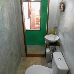 Ein Badezimmer in der Unterkunft Casa Manhapeba