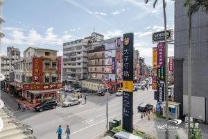 Vista generica su Jiaoxi o vista sulla città dall'interno dell'hotel