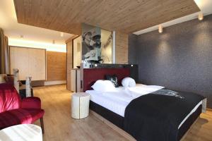 Letto o letti in una camera di Stauder