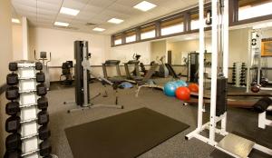 Fitnesscenter och/eller fitnessfaciliteter på POSTOAK Lodge and Retreat