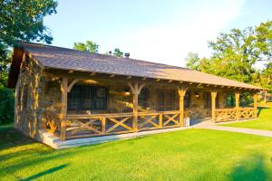 Zahrada ubytování POSTOAK Lodge and Retreat