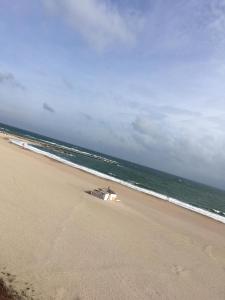 a house on a beach with the ocean at EUROPEAN HOUSE in Constanţa