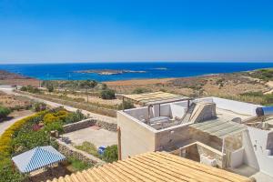 a house with a view of the ocean at Case Canino in Favignana