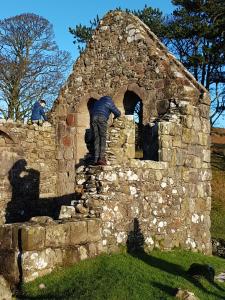 The building where the bed & breakfast is located 