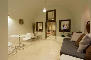 Posezení v ubytování Gorgona Villas