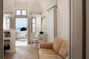 Posezení v ubytování Gorgona Villas