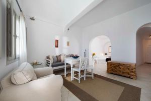 Posezení v ubytování Gorgona Villas