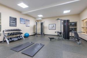 Fitness centrum a/nebo fitness zařízení v ubytování Ramada by Wyndham Wainwright
