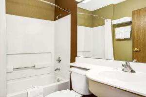 Salle de bains dans l'établissement Microtel Inn & Suites by Wyndham Mason
