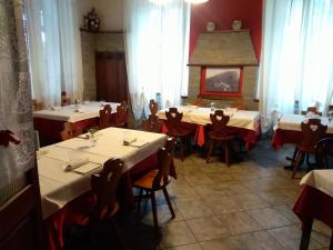 Restaurace v ubytování albergo ristorante coppa